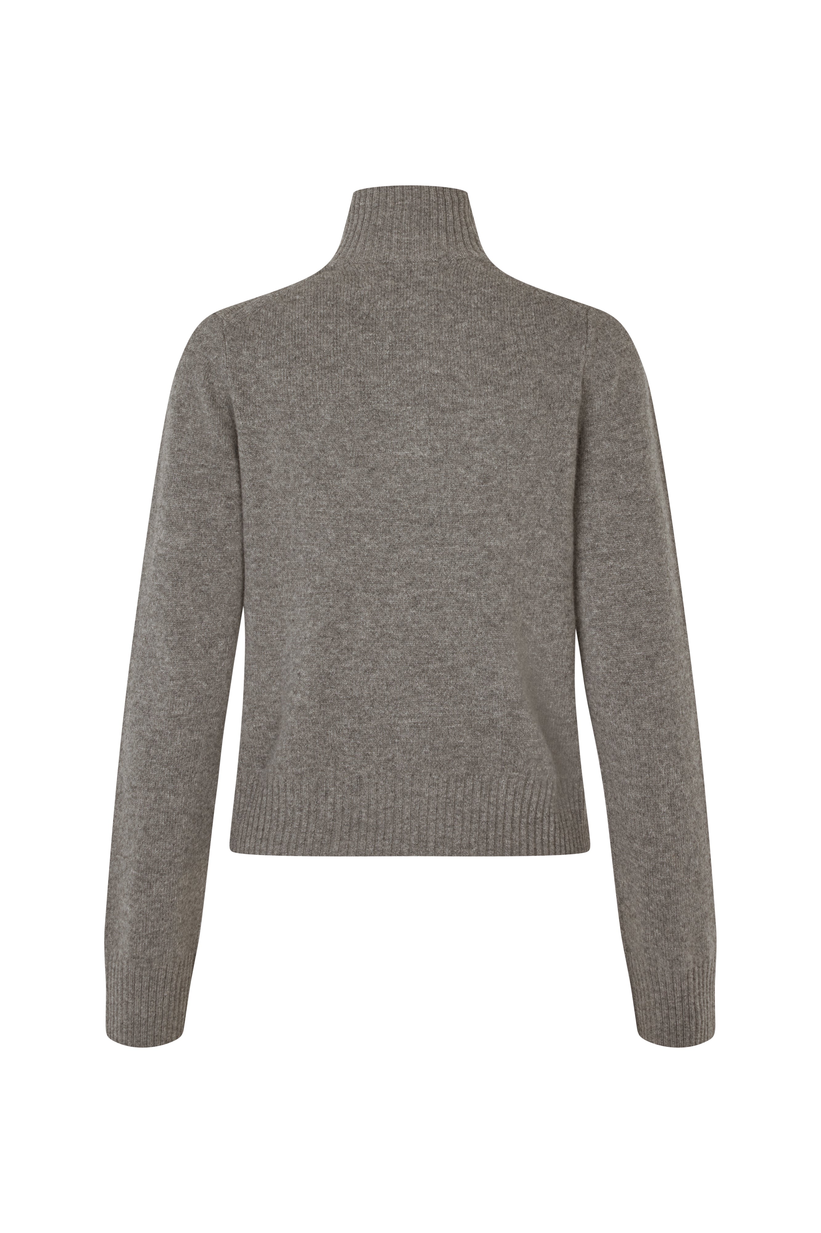 Saelif striktrøje - Dark Grey Mel.